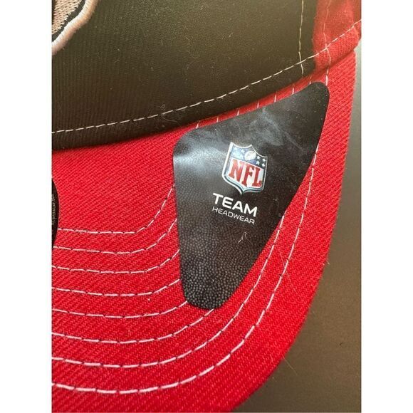 KANSAS CITY CHIEFS MENS BLACK CLASSIC 39THIRTY FLEX HAT - Picture 4 of 7